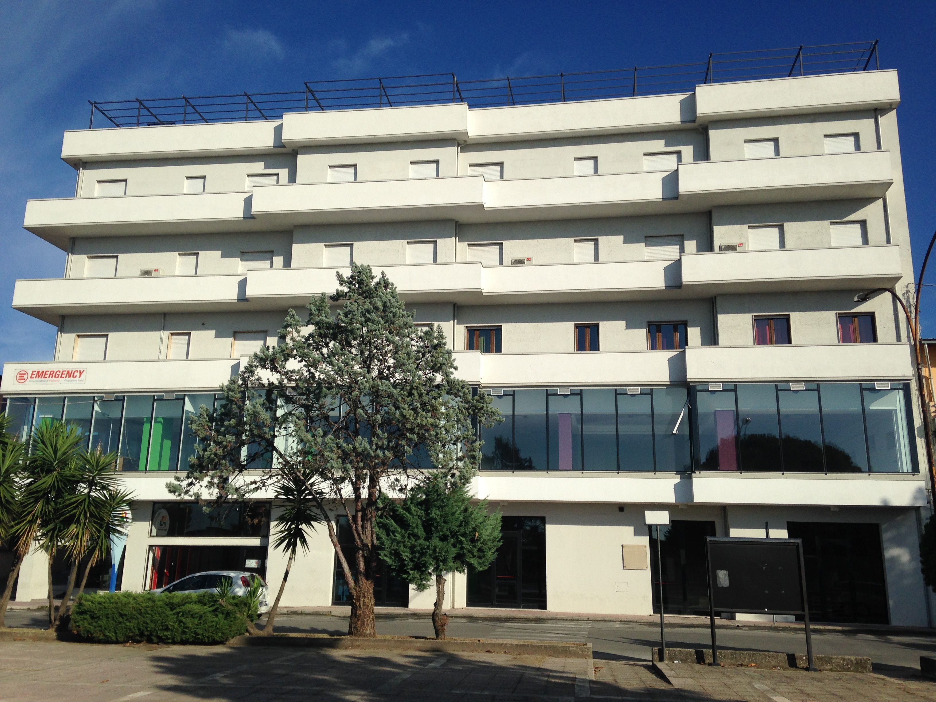 An image of the building that hosts the centro Polifunzionale Padre Pino Puglisi